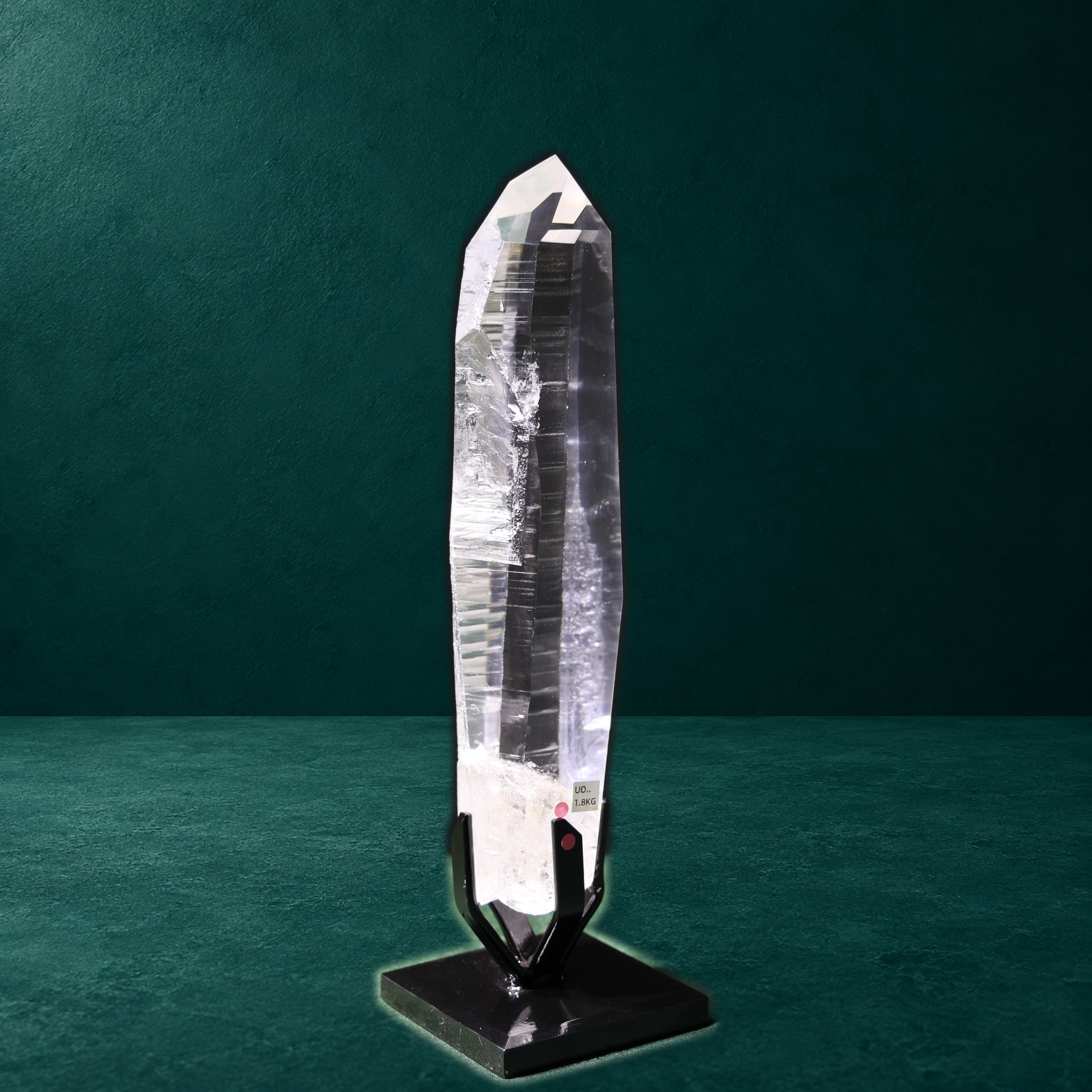 Light Phantom Clear Lemurian Quartz Point