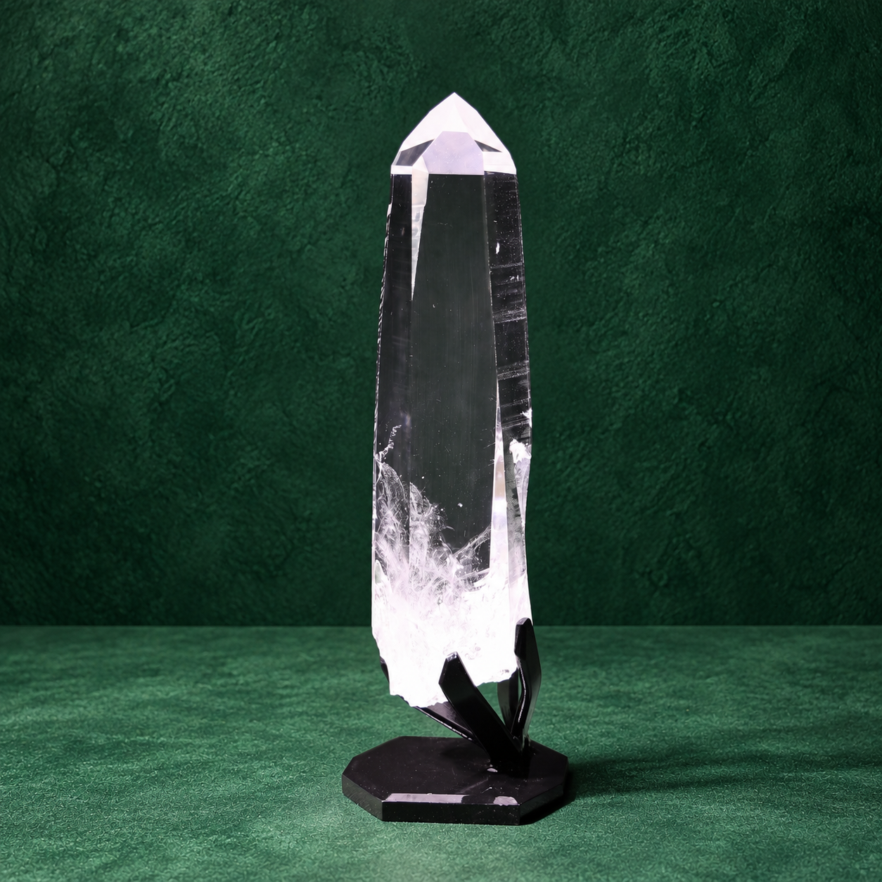 High-Clarity Partially Polished Lemurian Quartz