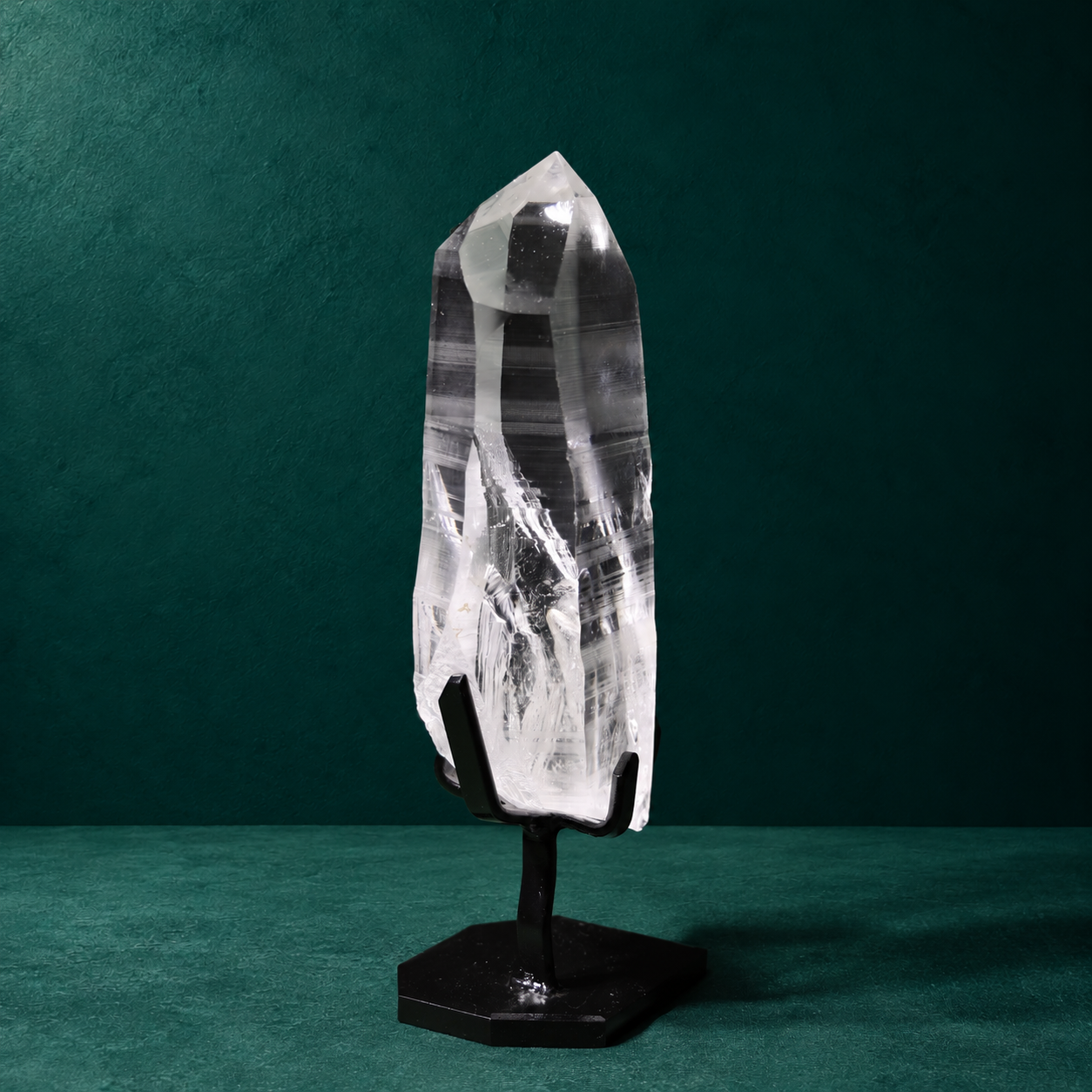 100% Natural Unpolished Clear Lemurian Quartz