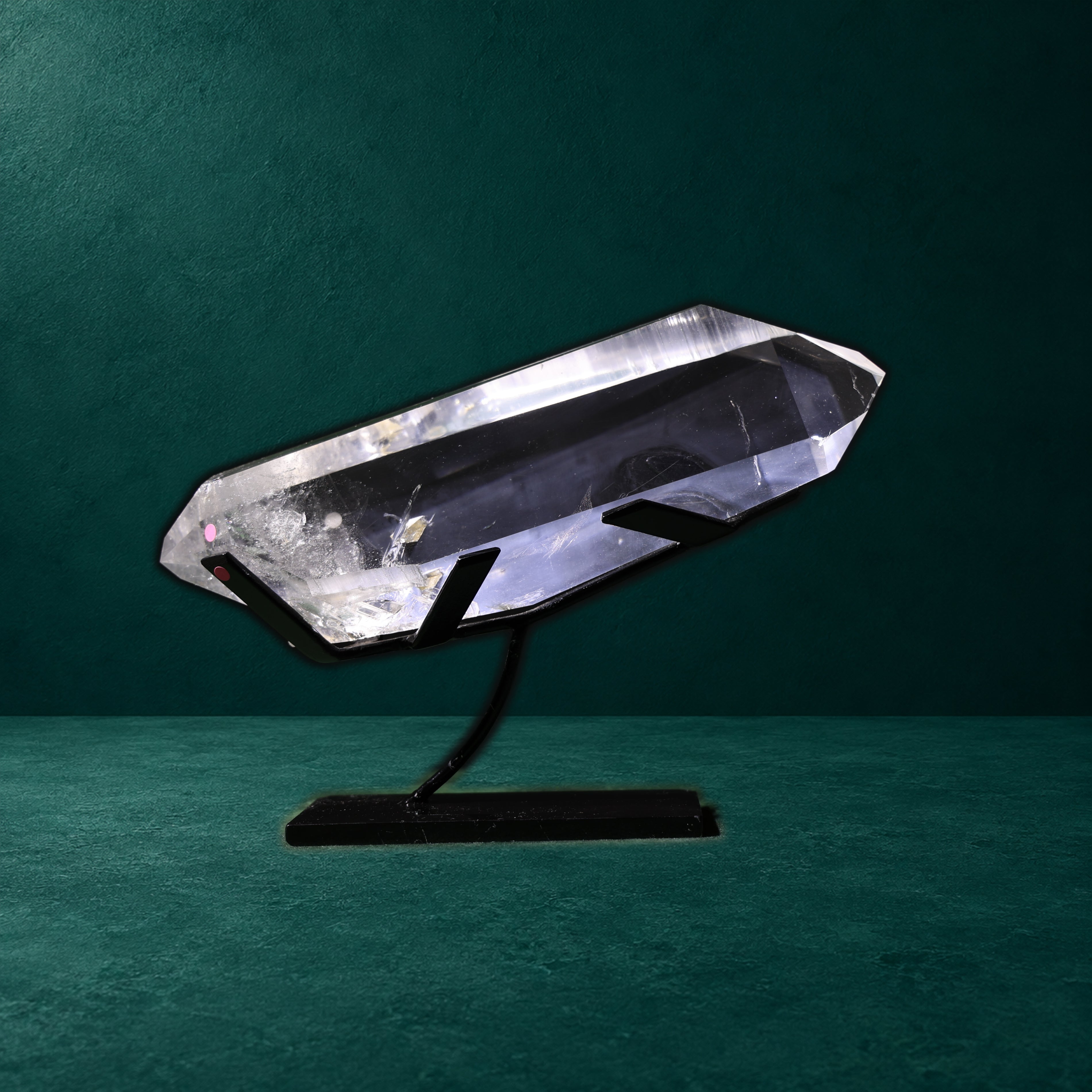 Naturally Double-Terminated Clear Lemurian Quartz