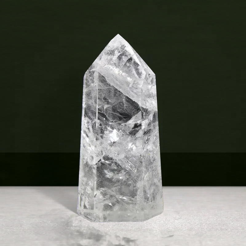 Polished Brazilian Quartz Tower #7