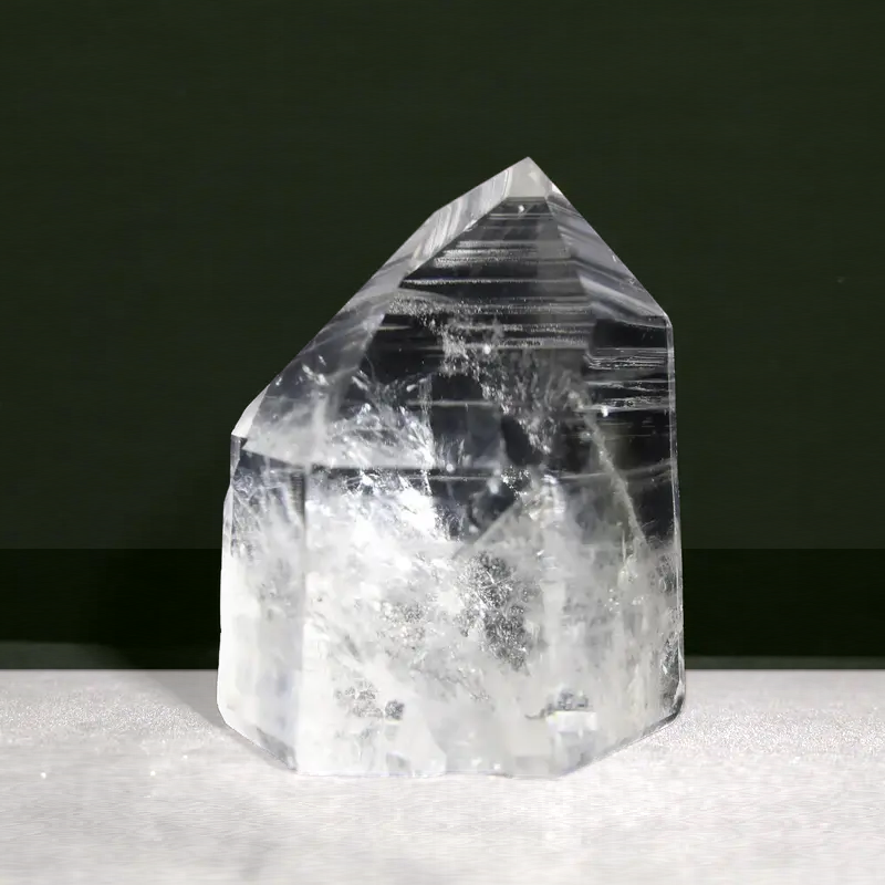 Polished Brazilian Quartz Tower #14