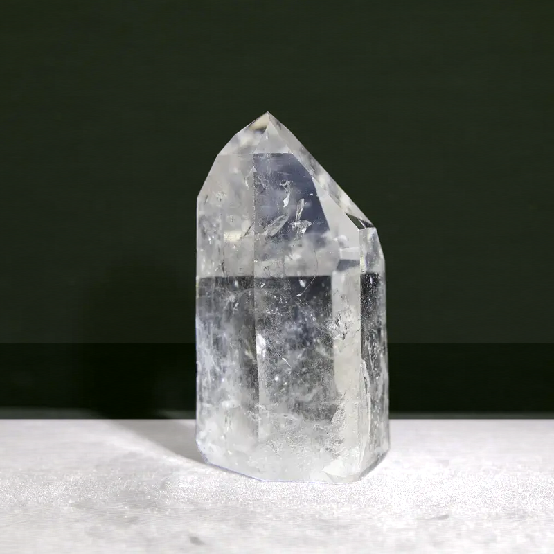 Polished Brazilian Quartz Tower #3