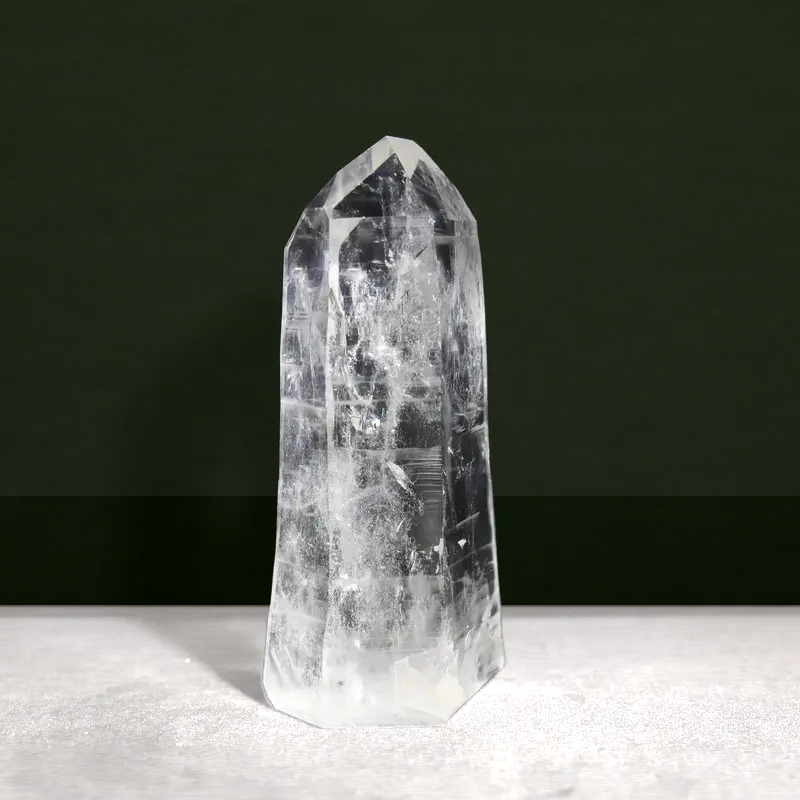 Polished Brazilian Quartz Tower #2