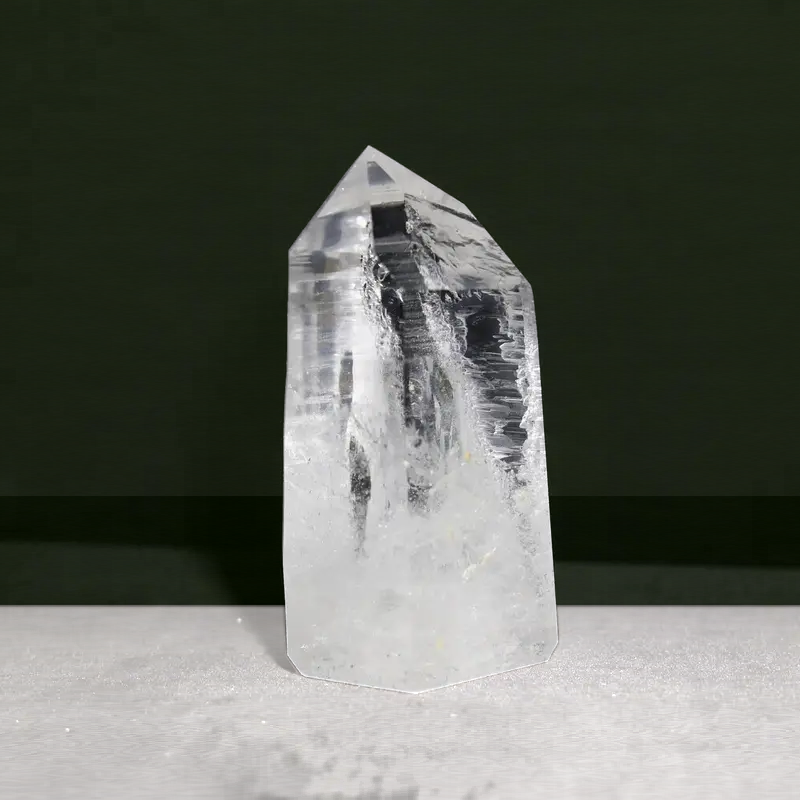 Polished Brazilian Quartz Tower #5
