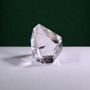 Polished rutilated quartz freeform, 72 g, alternate view 1 showing natural rutile inclusions.