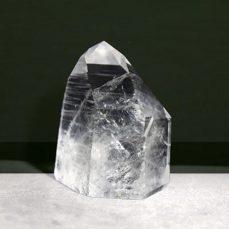 Polished Brazilian Quartz Tower #14