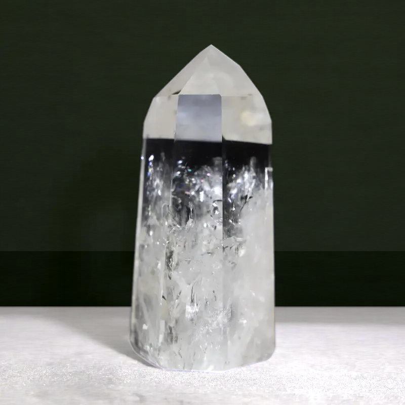 Polished Brazilian Quartz Tower #12