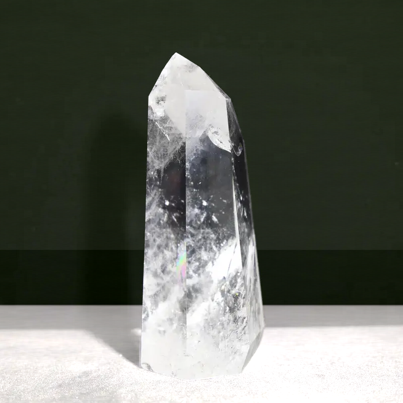 Polished Brazilian Quartz Tower #6