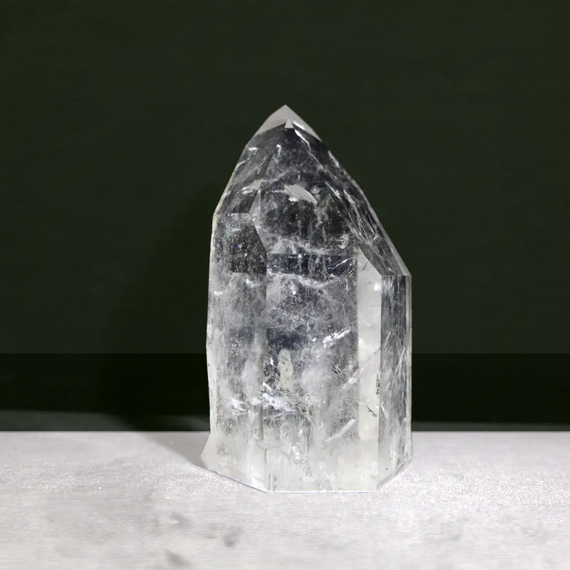Polished Brazilian Quartz Tower #3
