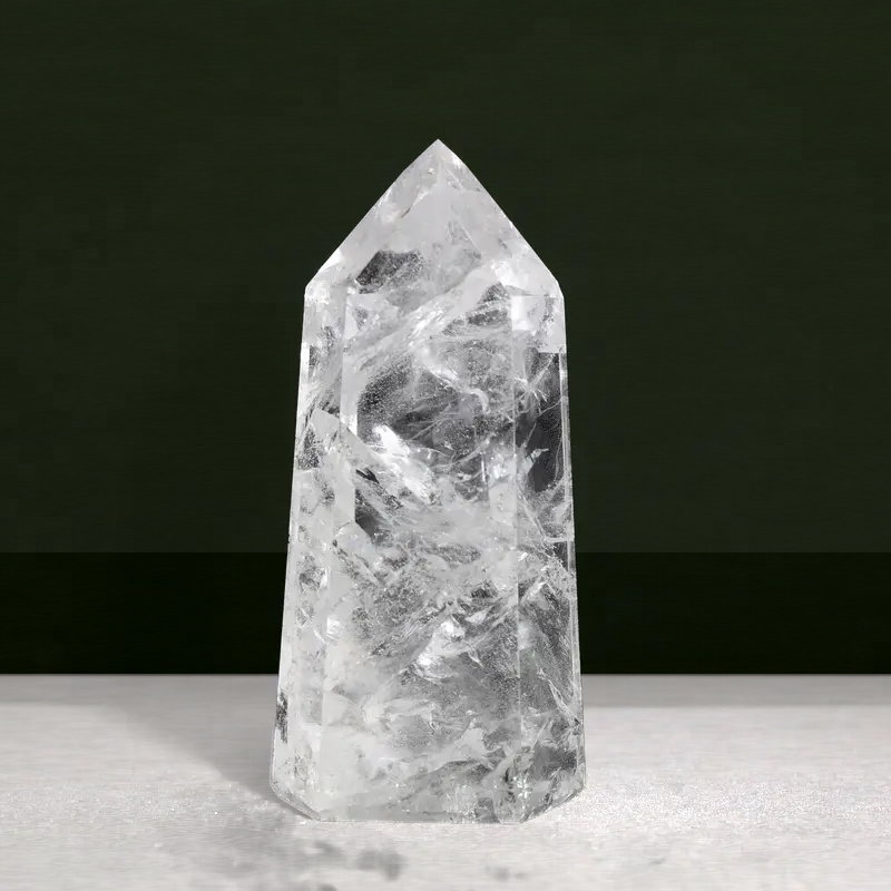 Polished Brazilian Quartz Tower #7