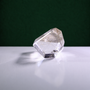 Polished rutilated quartz freeform, 72 g, alternate view 4 showing natural rutile inclusions.