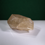 Polished rutilated quartz freeform, 1.258 kg, alternate view 5 showing natural rutile inclusions.