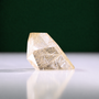 Polished rutilated quartz freeform, 79 g, alternate view 5 showing natural rutile inclusions.
