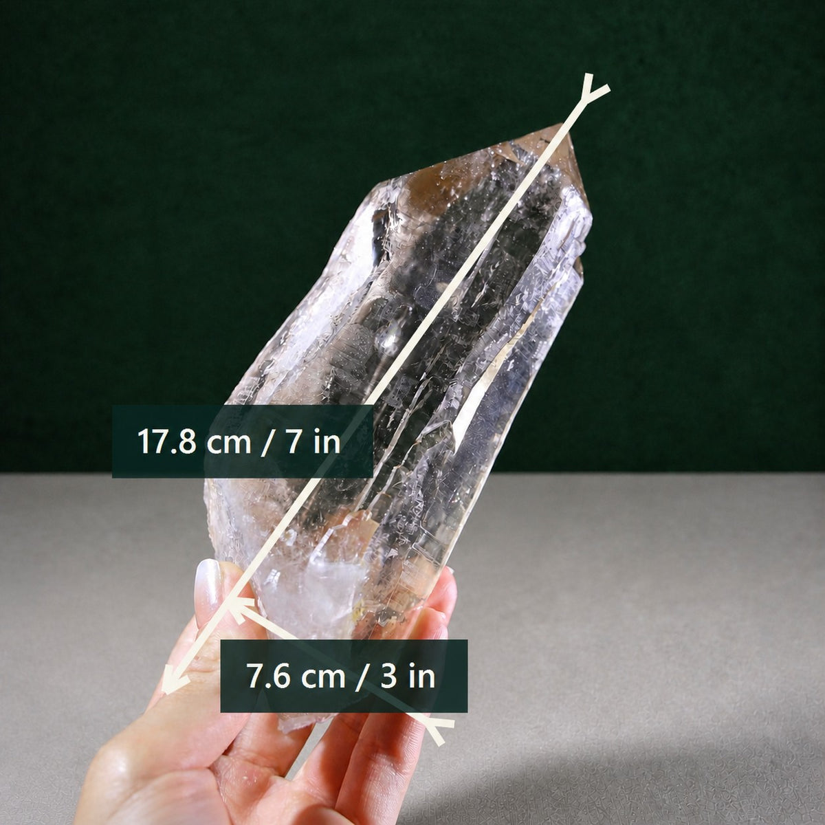 Unpolished Lemurian Seed with Exceptional Natural Luster