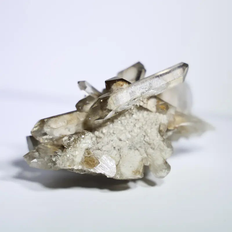 Diamantina Smoky Quartz Cluster #7 — Brazilian quartz crystal