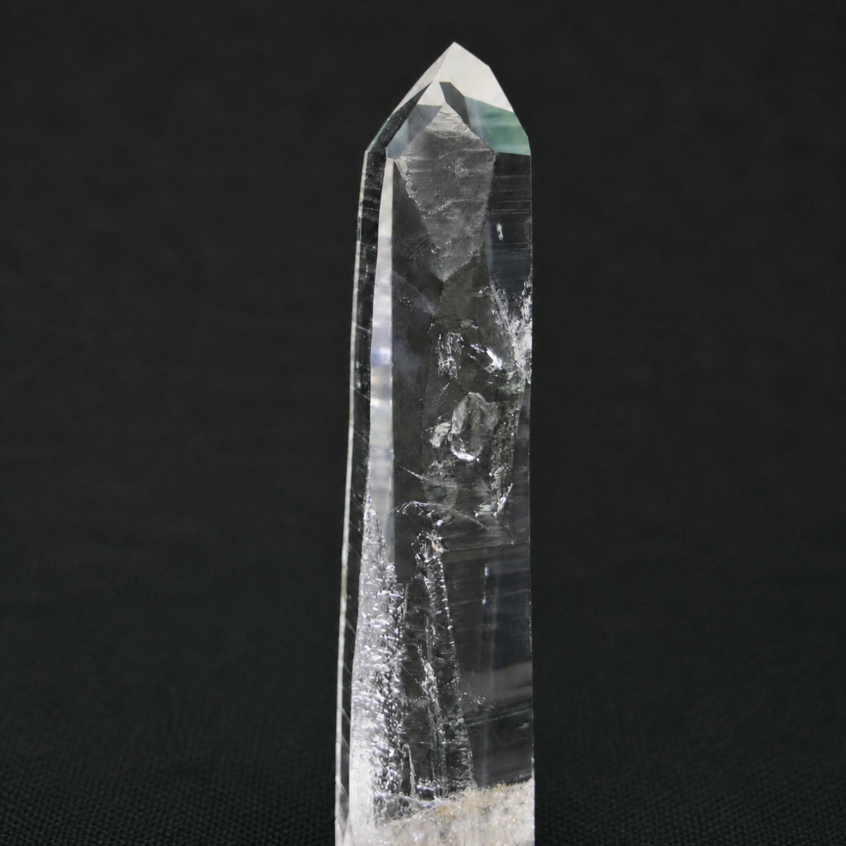 Light Phantom Clear Lemurian Quartz Point