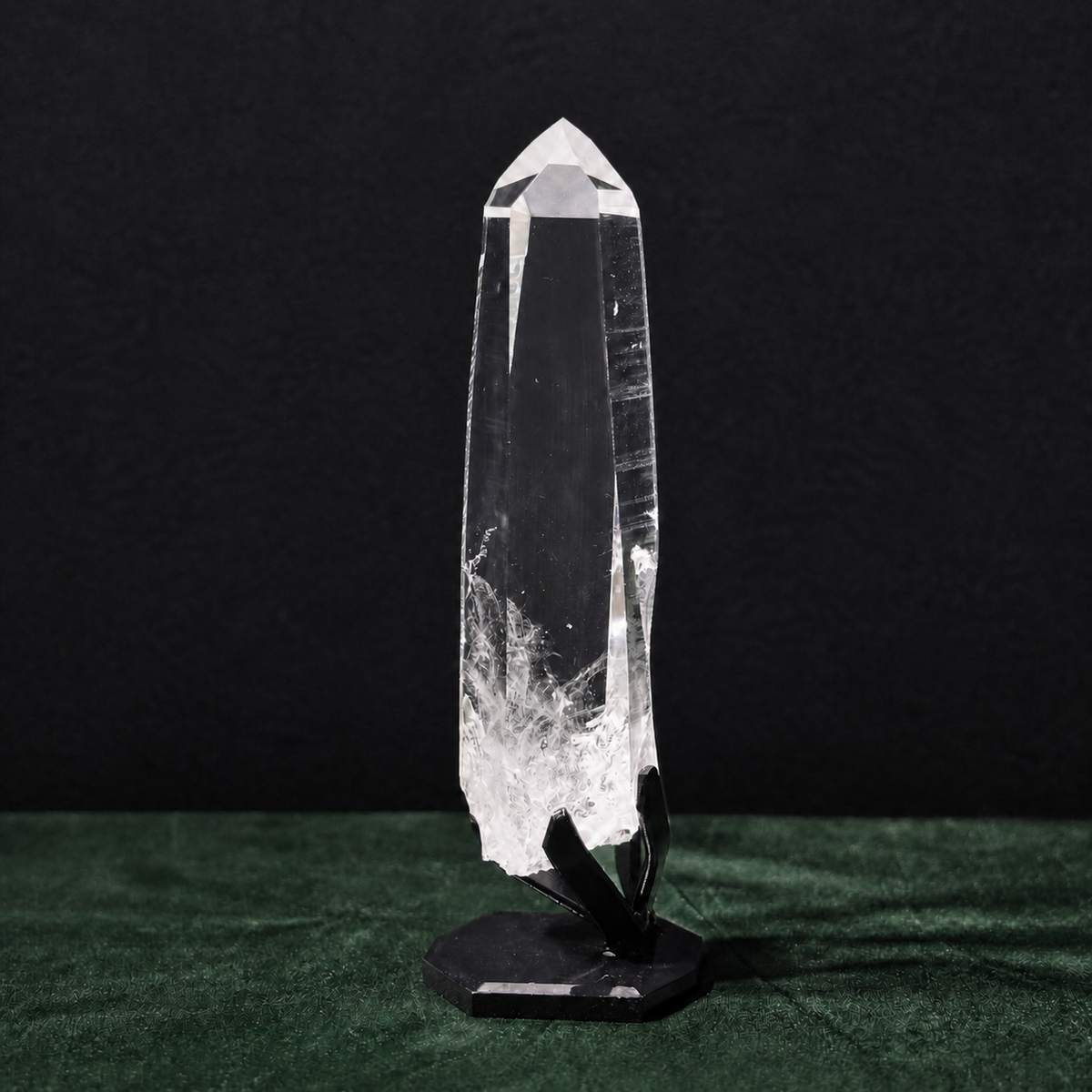 High-Clarity Partially Polished Lemurian Quartz