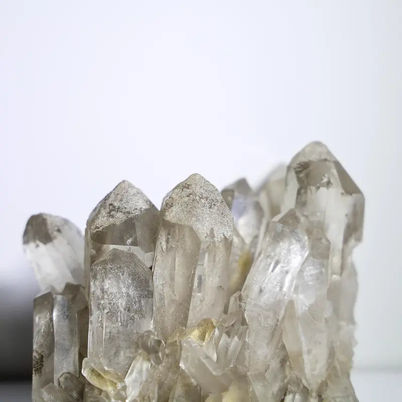 Diamantina Smoky Quartz Cluster #4 — Brazilian quartz crystal