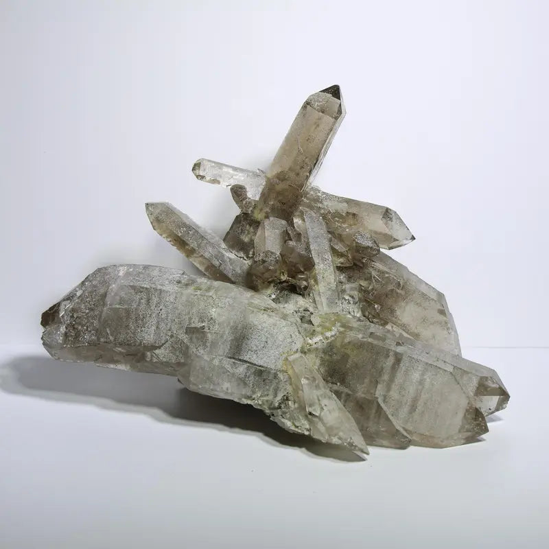 Diamantina Smoky Quartz Cluster #3 — Brazilian quartz crystal