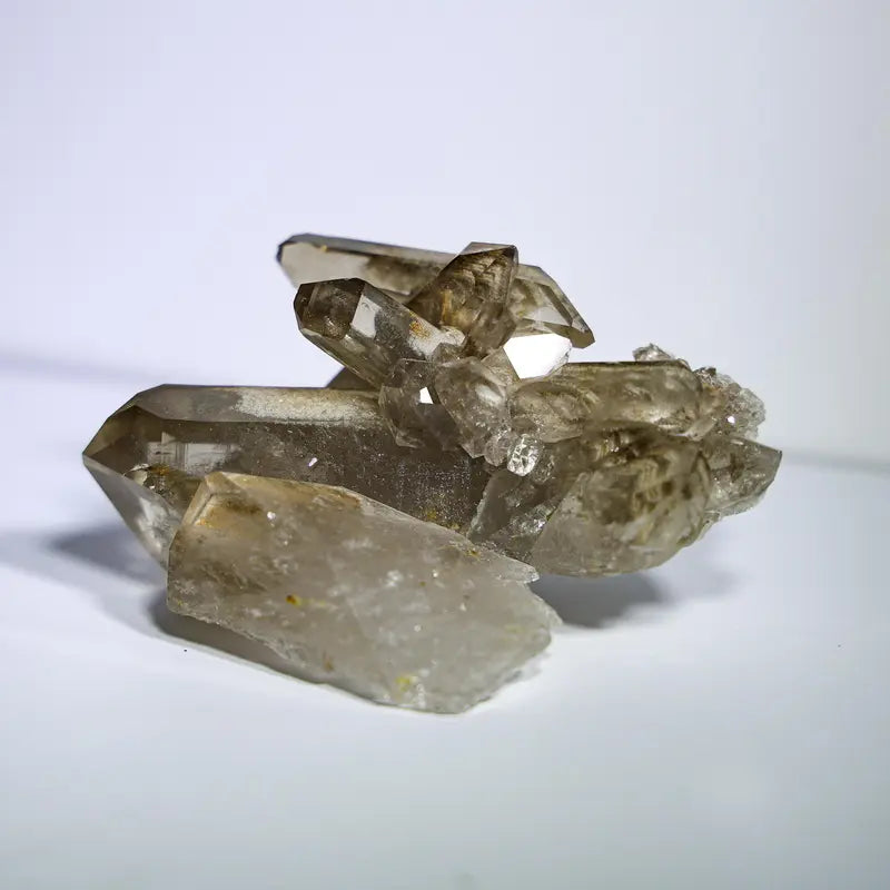 Diamantina Smoky Quartz Cluster #7 — Brazilian quartz crystal