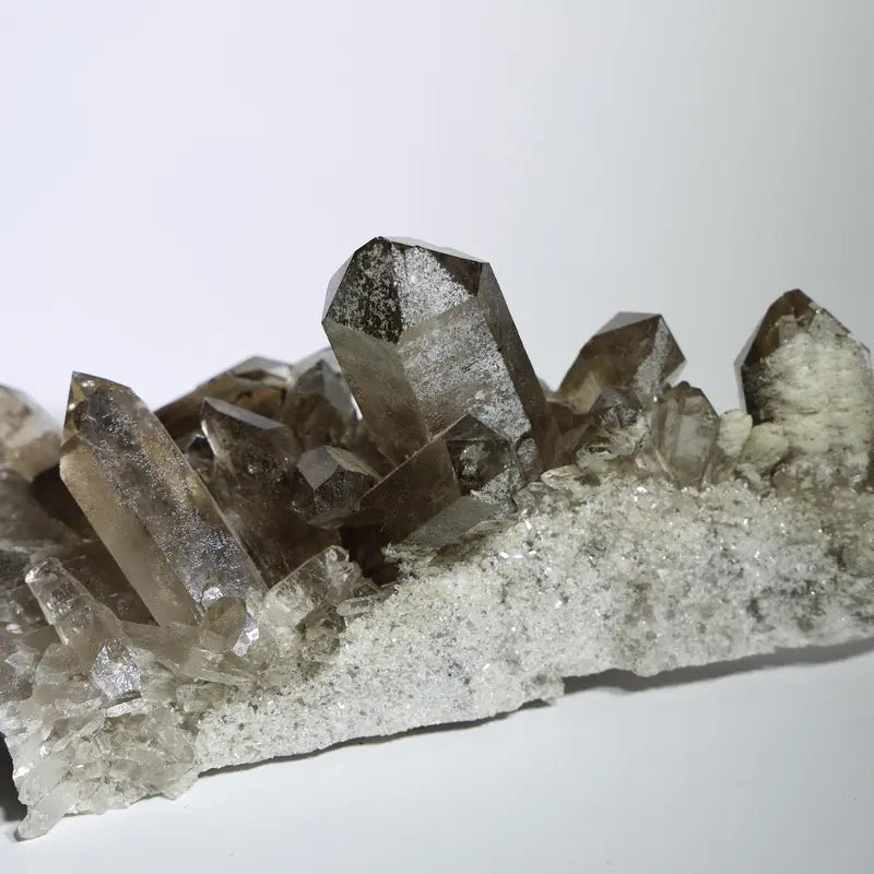 Diamantina Smoky Quartz Cluster #5 — Brazilian quartz crystal