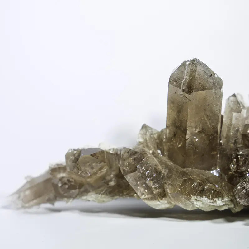 Diamantina Smoky Quartz Cluster #5 — Brazilian quartz crystal