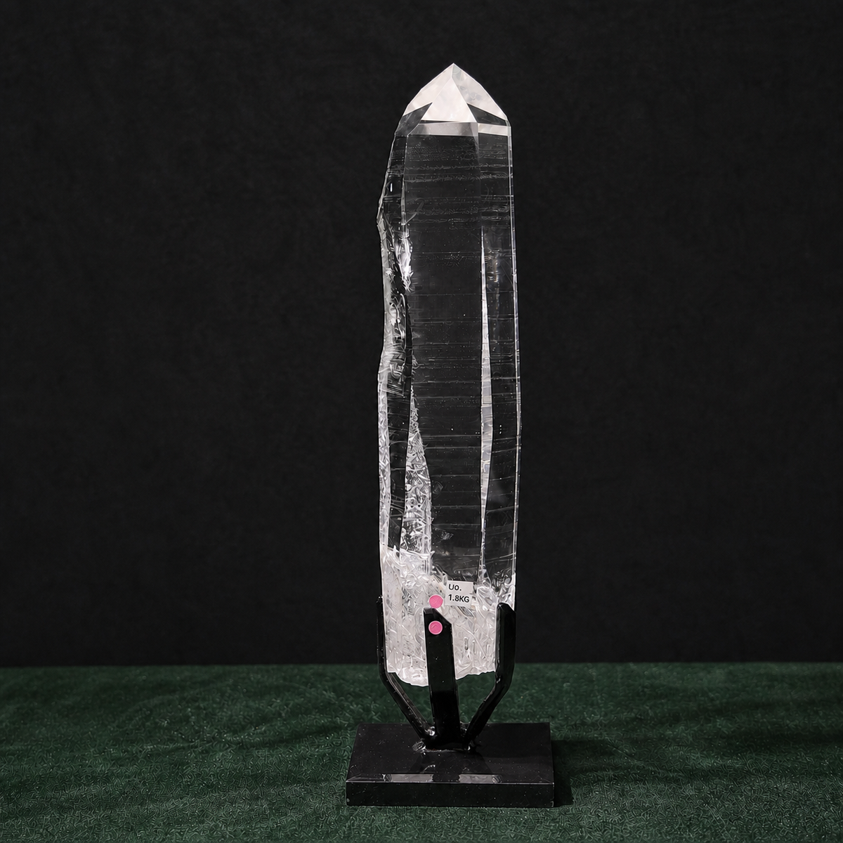 Light Phantom Clear Lemurian Quartz Point