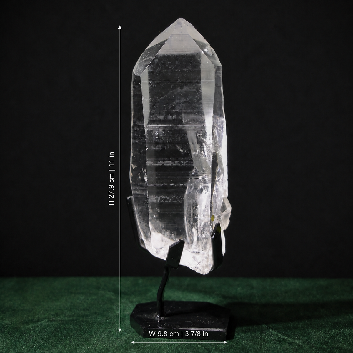 100% Natural Unpolished Clear Lemurian Quartz
