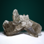 Diamantina smoky quartz cluster #1, front view