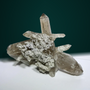 Diamantina smoky quartz cluster #3, front view