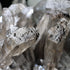 Reverse view of the smoky quartz formation