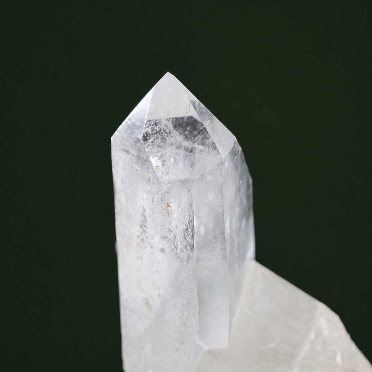 Crossed-Point Lemurian Quartz Cluster
