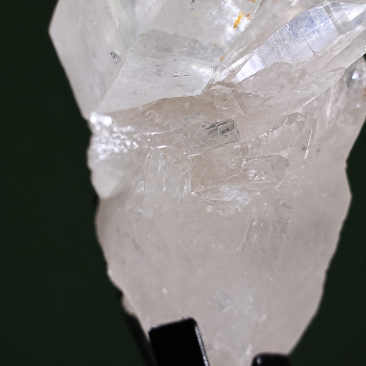 Large Striated Lemurian Quartz Cluster on Matrix