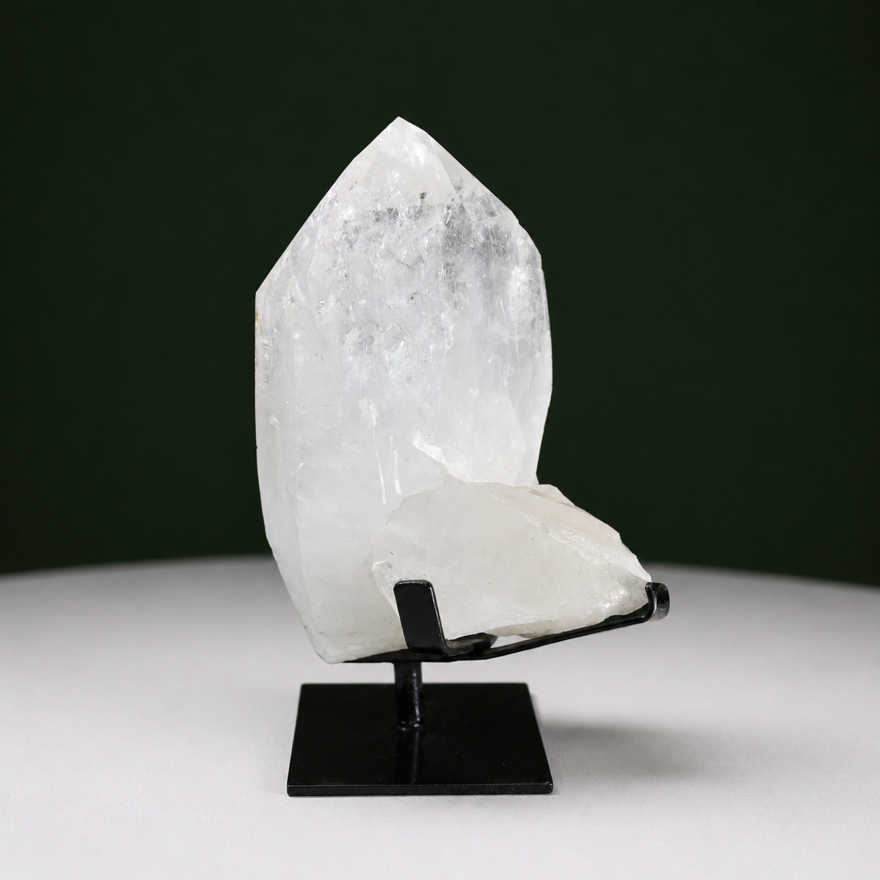 Partially Polished Lemurian Quartz Point