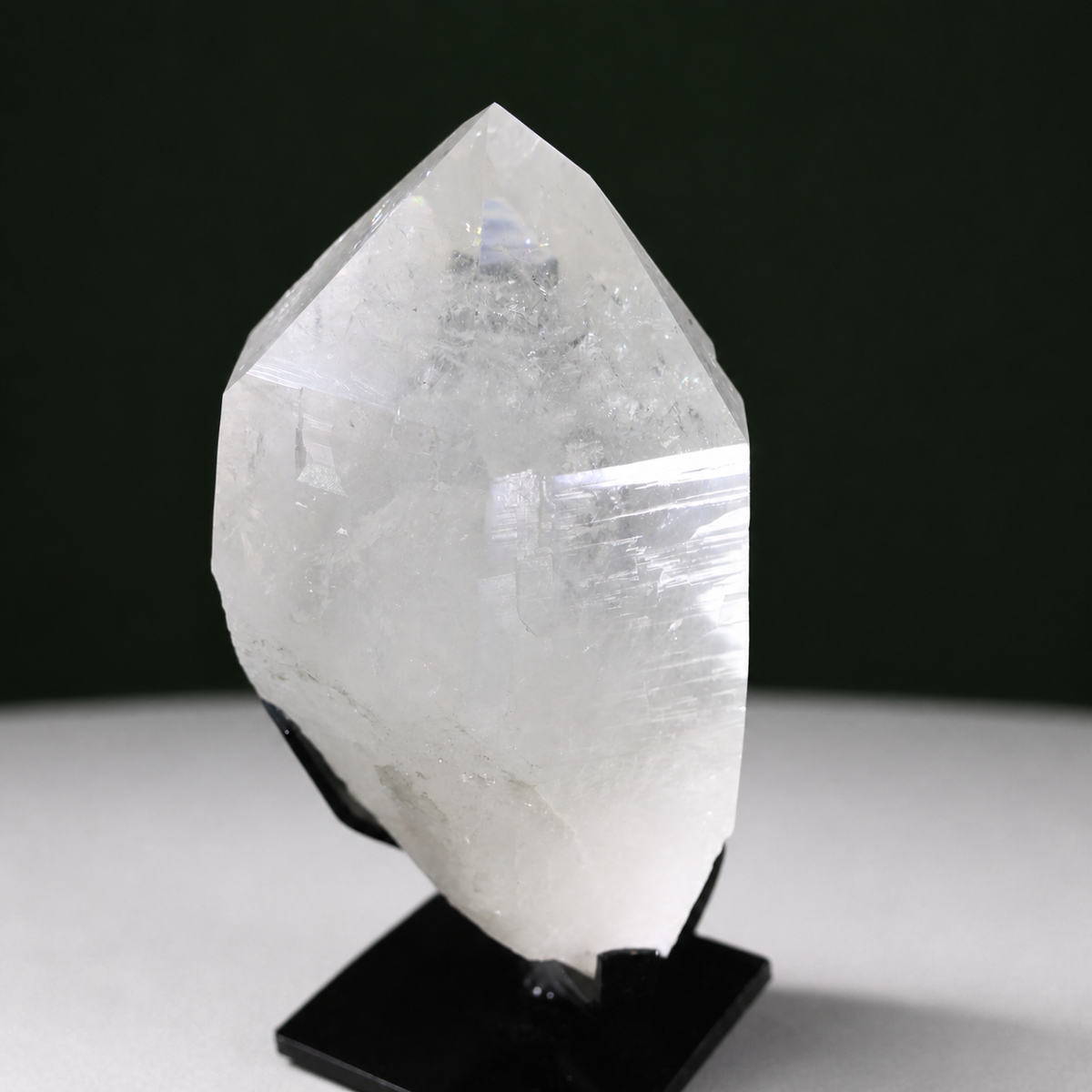 Partially Polished Lemurian Quartz Point