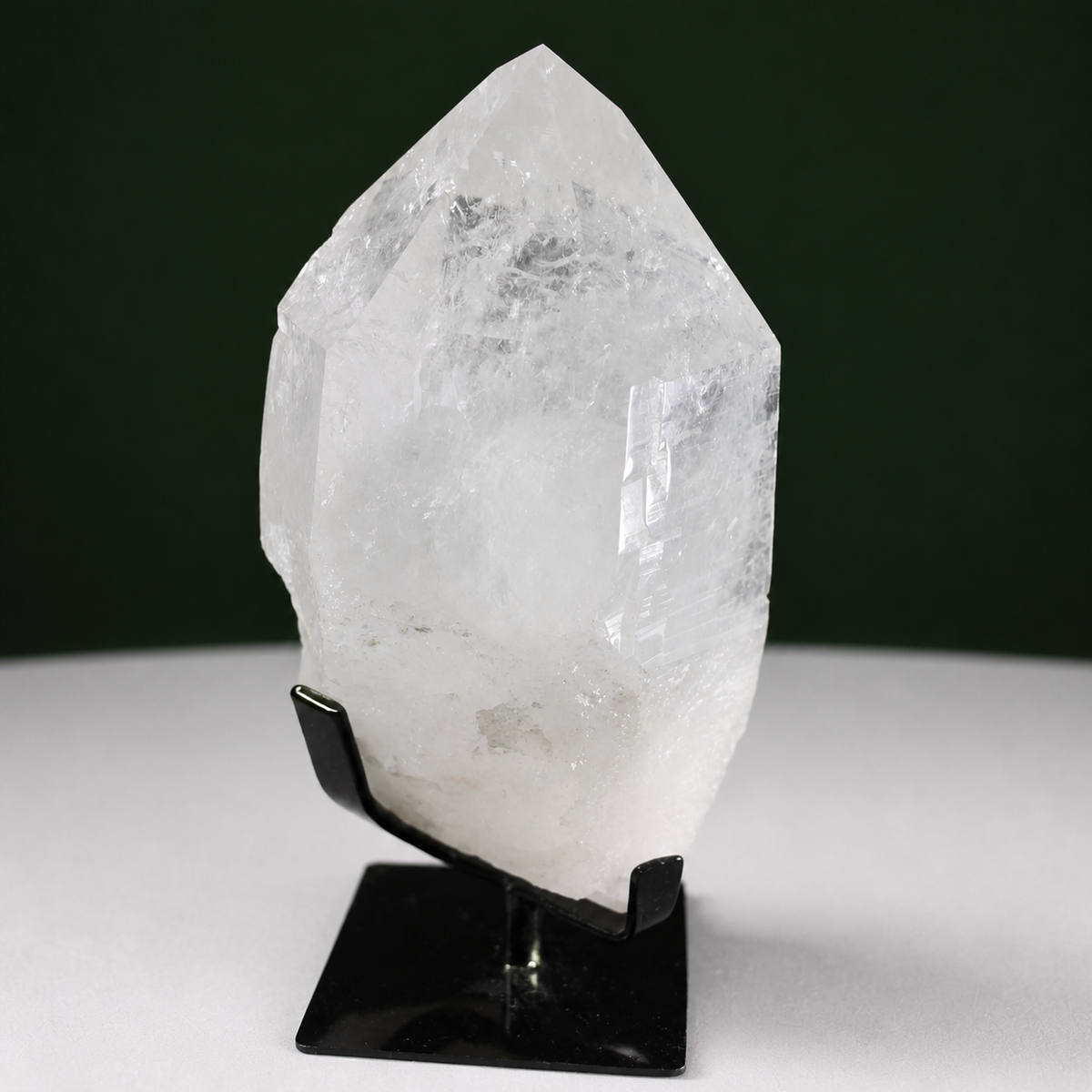Partially Polished Lemurian Quartz Point