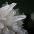 Side view of the Lemurian quartz cluster and display base