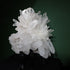 Close detail of a large clear quartz termination