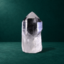 Second polished quartz point in the four-piece set