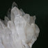 Close view of the unpolished crystal surfaces and natural growth