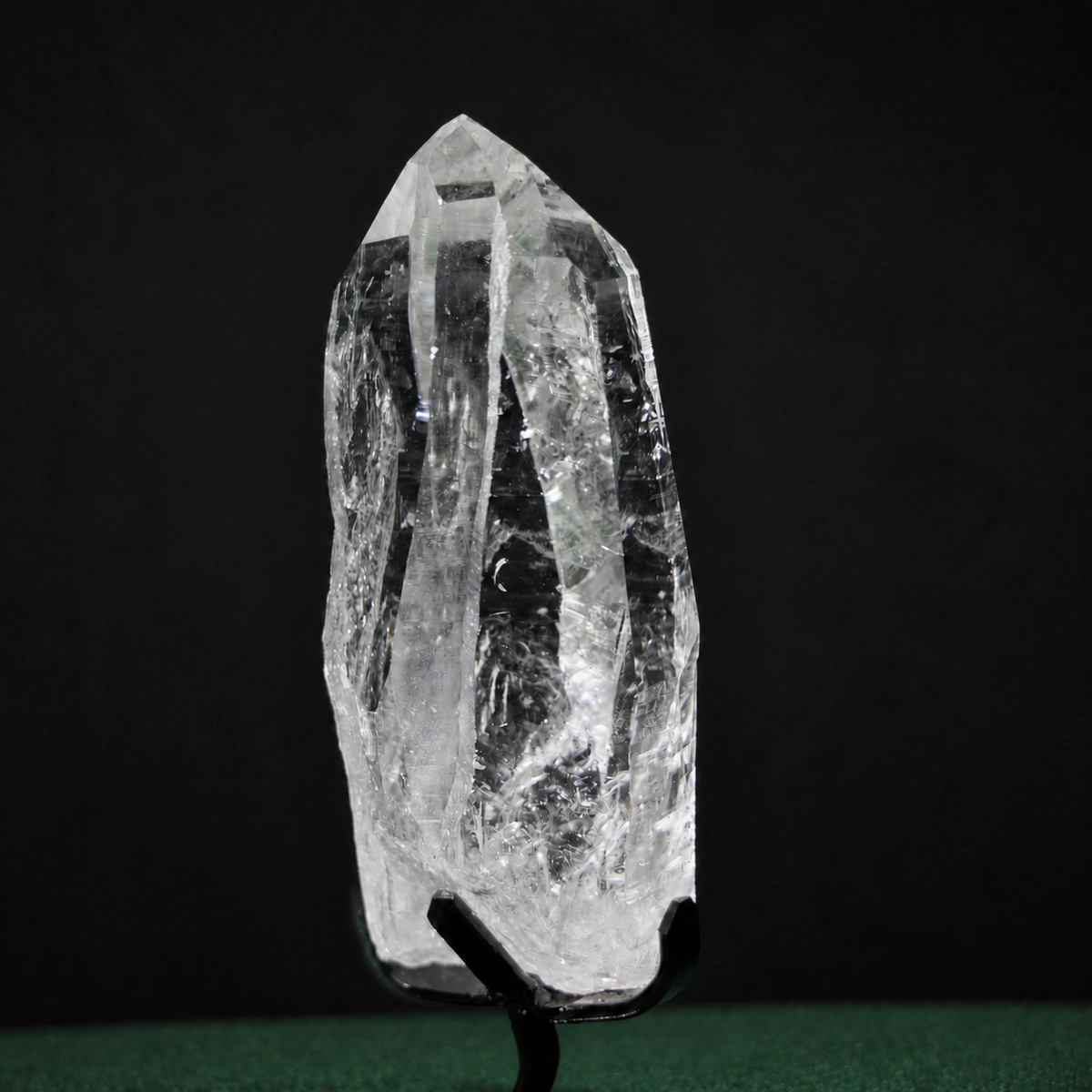 Clear Lemurian Quartz with Mixed Natural Facets