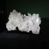 View of the numerous natural quartz points across the cluster